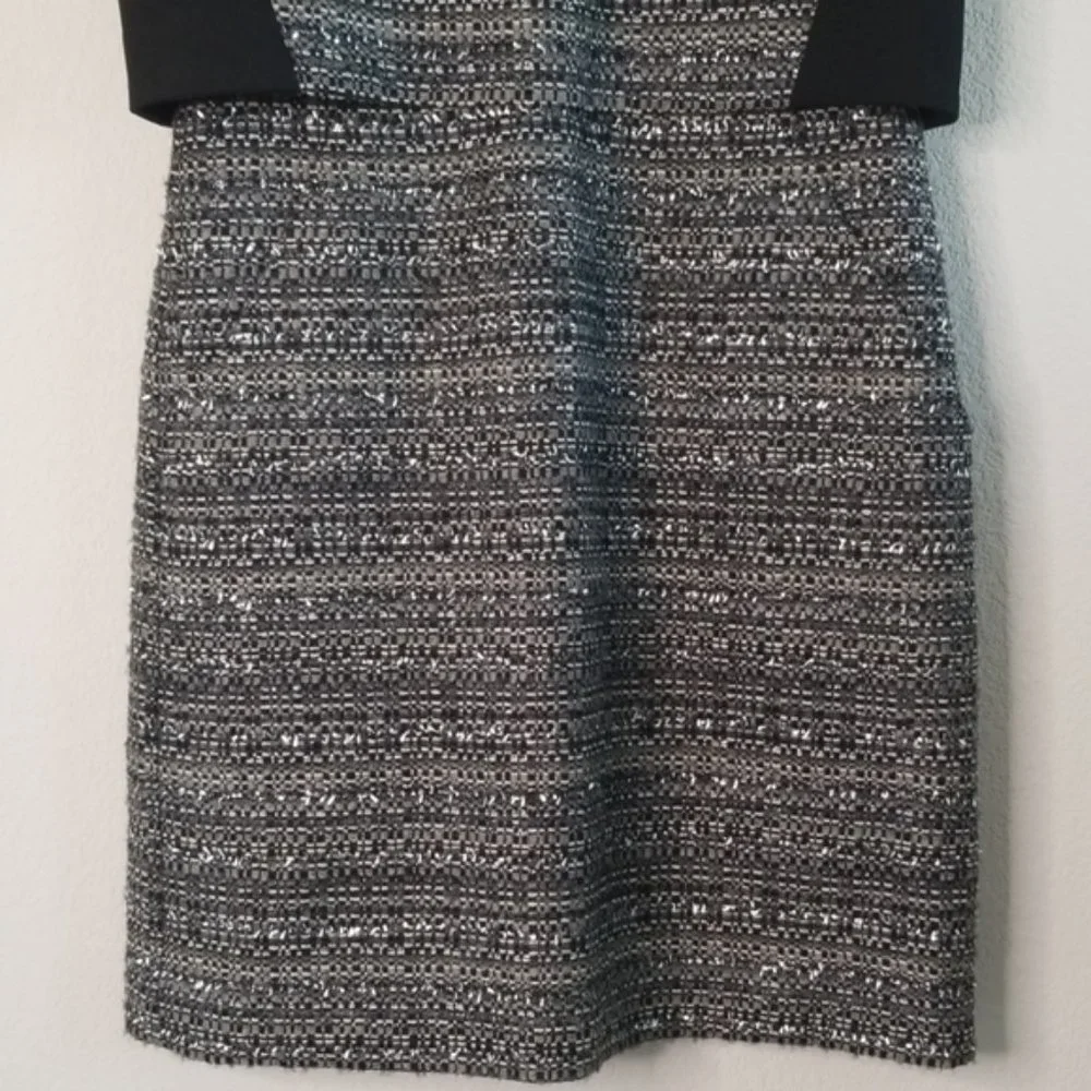 {Tory Burch} Deandra Boucle Knit Tweed Dress